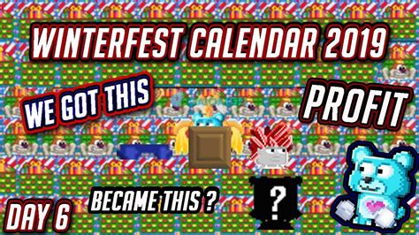 calendar growtopia